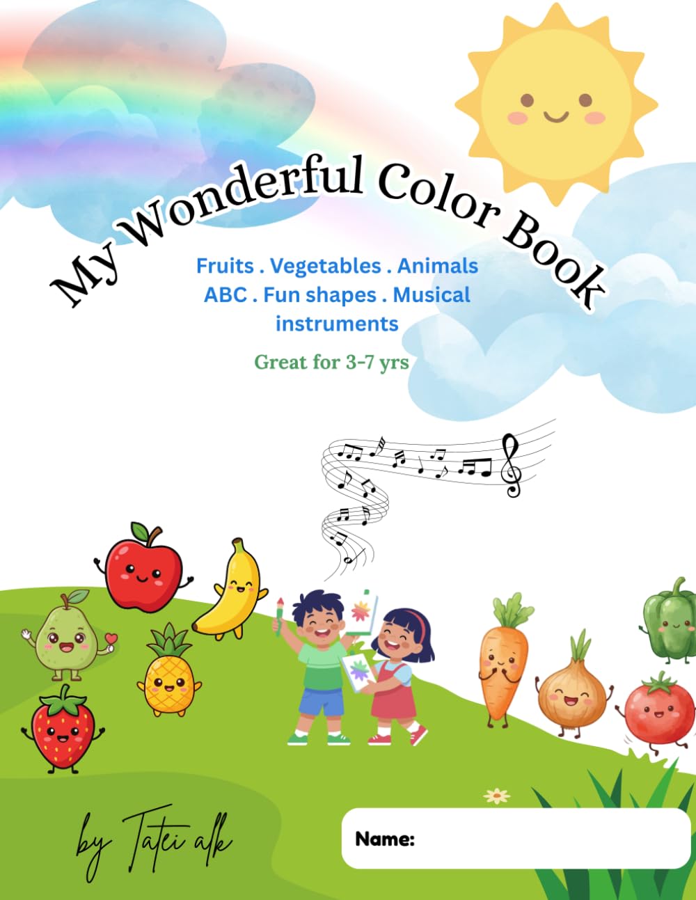 My wonderful coloring book