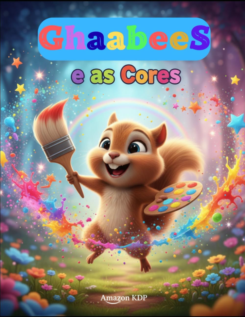 GhaabeeS e o Mistério das Cores Mágicas - Livro de Colorir e Atividades: Aprenda as cores primárias e secundárias com atividades divertidas. Misture ... estimular criatividade e coordenação motora.