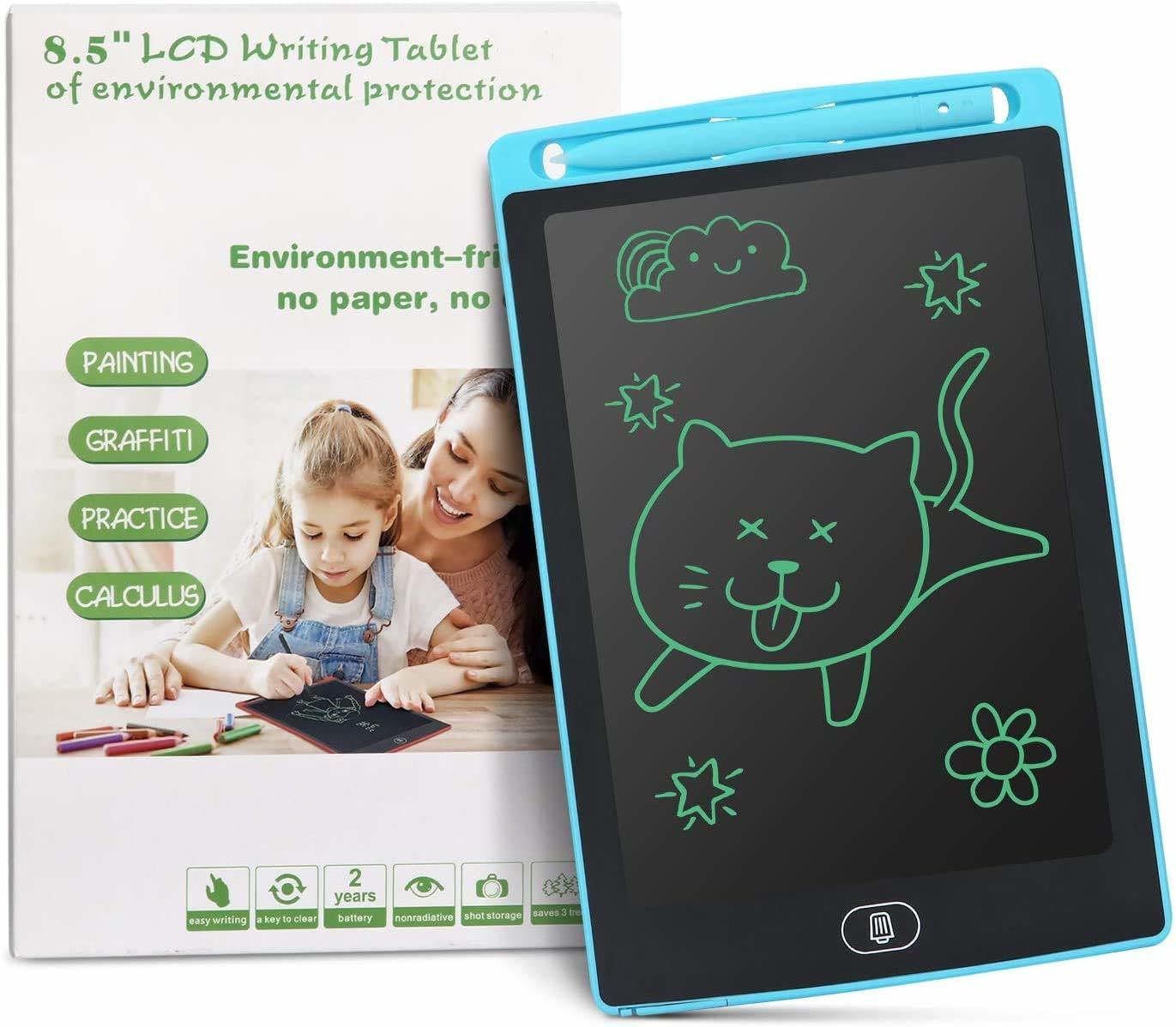 Royaldeals Toys 8.5 Inch LCD Writingtablet/Drawing Board/Doodle Board/Writing Pad with 2 Magnets - Reusable Portable Ewriter Educational Toys, Gift for Kids Student Teacher Adults Portable Rugged-picture-14