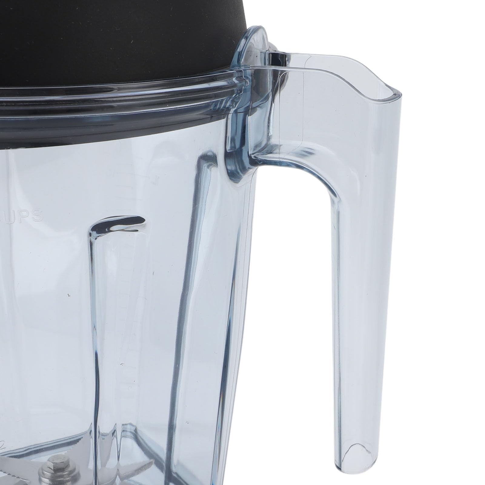 Récipient de Remplacement de Mélangeur, Tasse de Mélangeur Transparente Anti-fuite avec Lame et Couvercle en Acier Inoxydable pour Pièces de Mélangeur Vitamixx