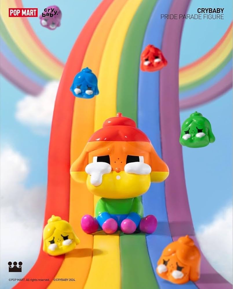 Amazon.co.jp: お 中 POPMART CRYBABY PRIDE PARADE : おもちゃ