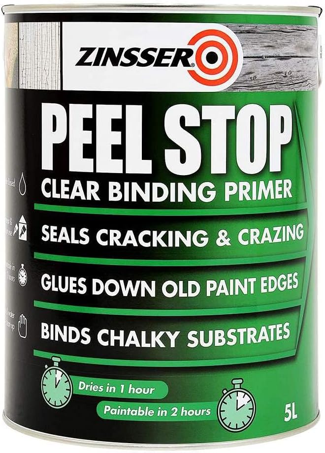 Zinsser Peel Stop Paint 5 Litre by Zinsser Amazon.co.uk DIY & Tools