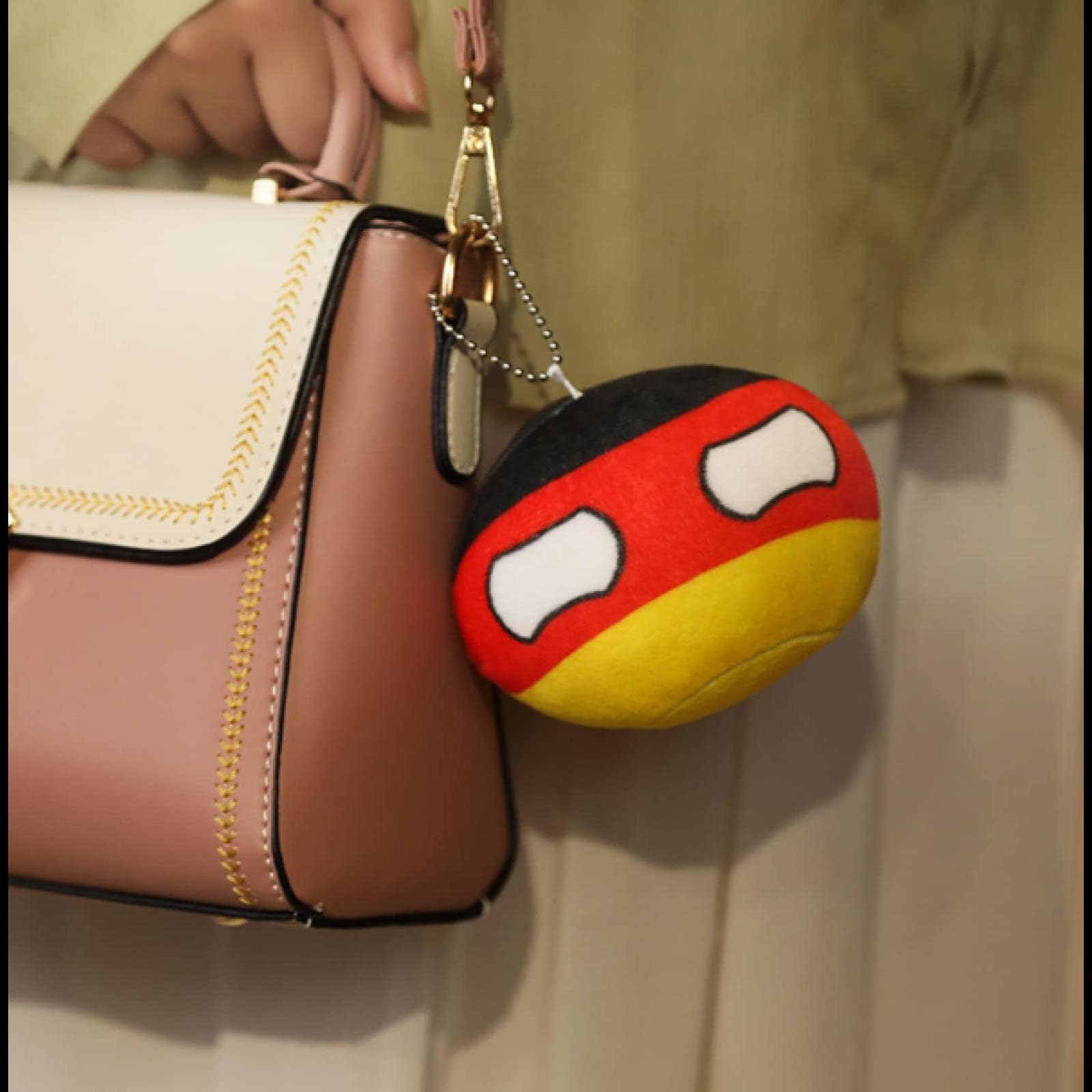 15 Piezas de Peluches de Country Balls, Lindo Llavero de Anime, Mini Colgante de Countryball de 4 Pulgadas, Peluches de Anime para niños y Regalos,C