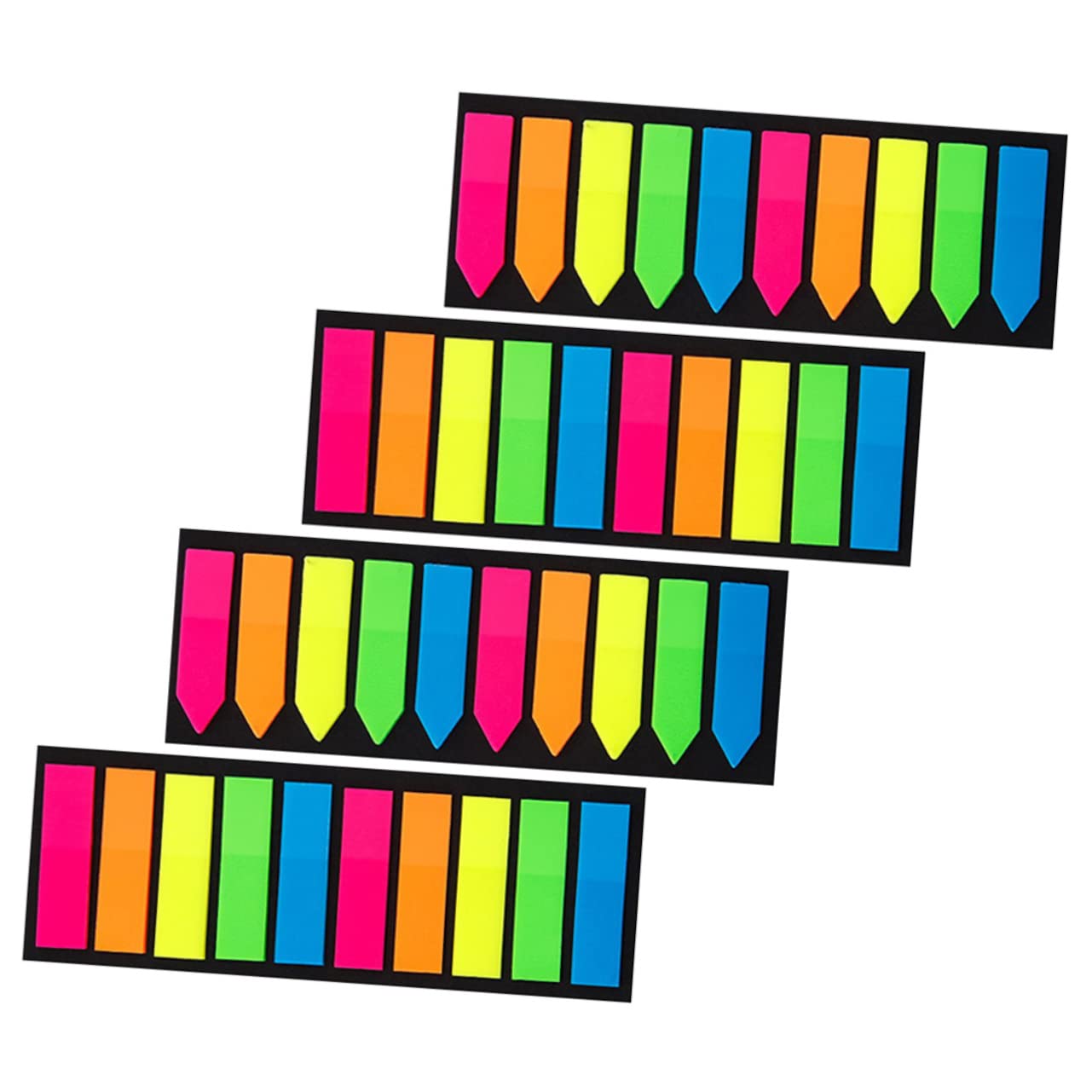 NUOBESTY 20pezzi Segnapagina Adesivi Multi- Sticky Flags Per e Segnalazioni Pagine Note Autoadesive Per Scuola e