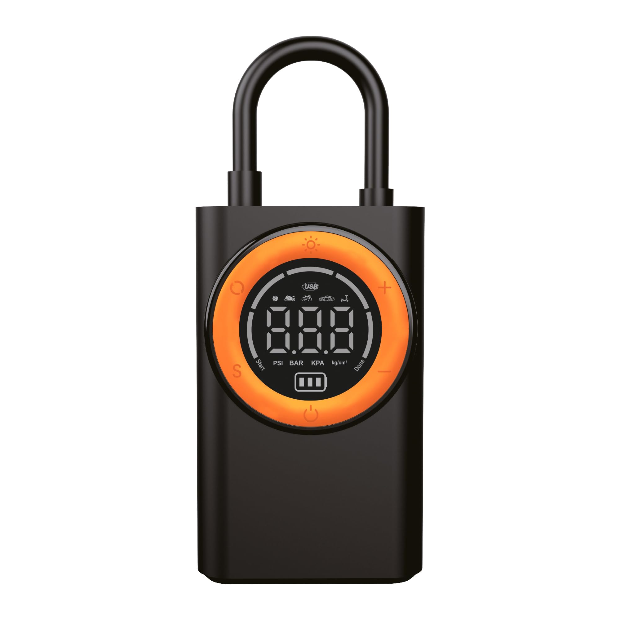 eWheel Air 008 Inflador eléctrico portátil función Power Bank para Patinete eléctrico neumático de Alta Resistencia para Uso Diario Mejor Agarre y Estabilidad en desplazamientos urbanos