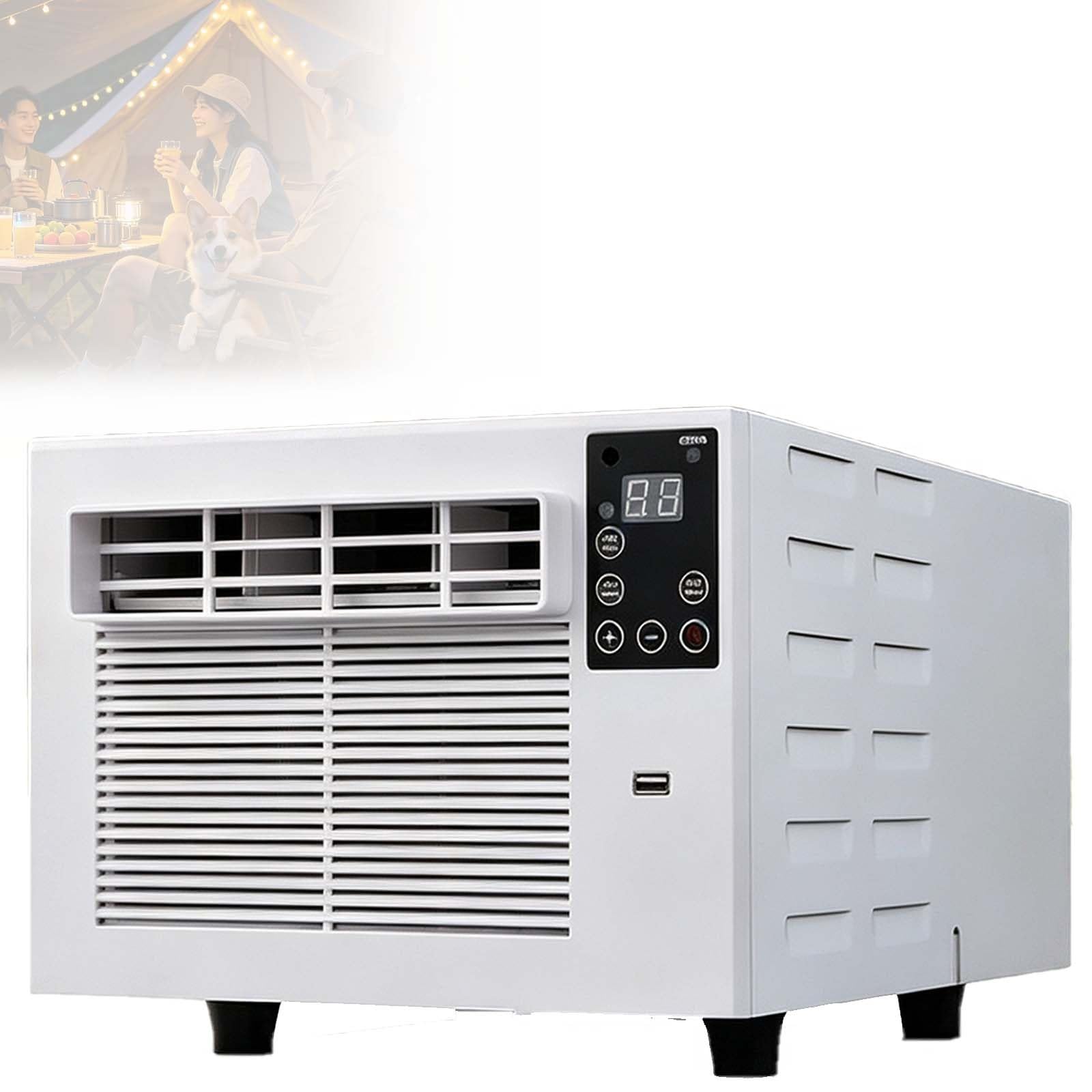 Cutangelar One Color Portable Air Conditioner, Move Air Conditioner, No Installation Required