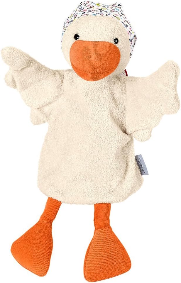 Sterntaler Hand Puppet Duck, 35 x 22 x 11 cm, Beige Toys