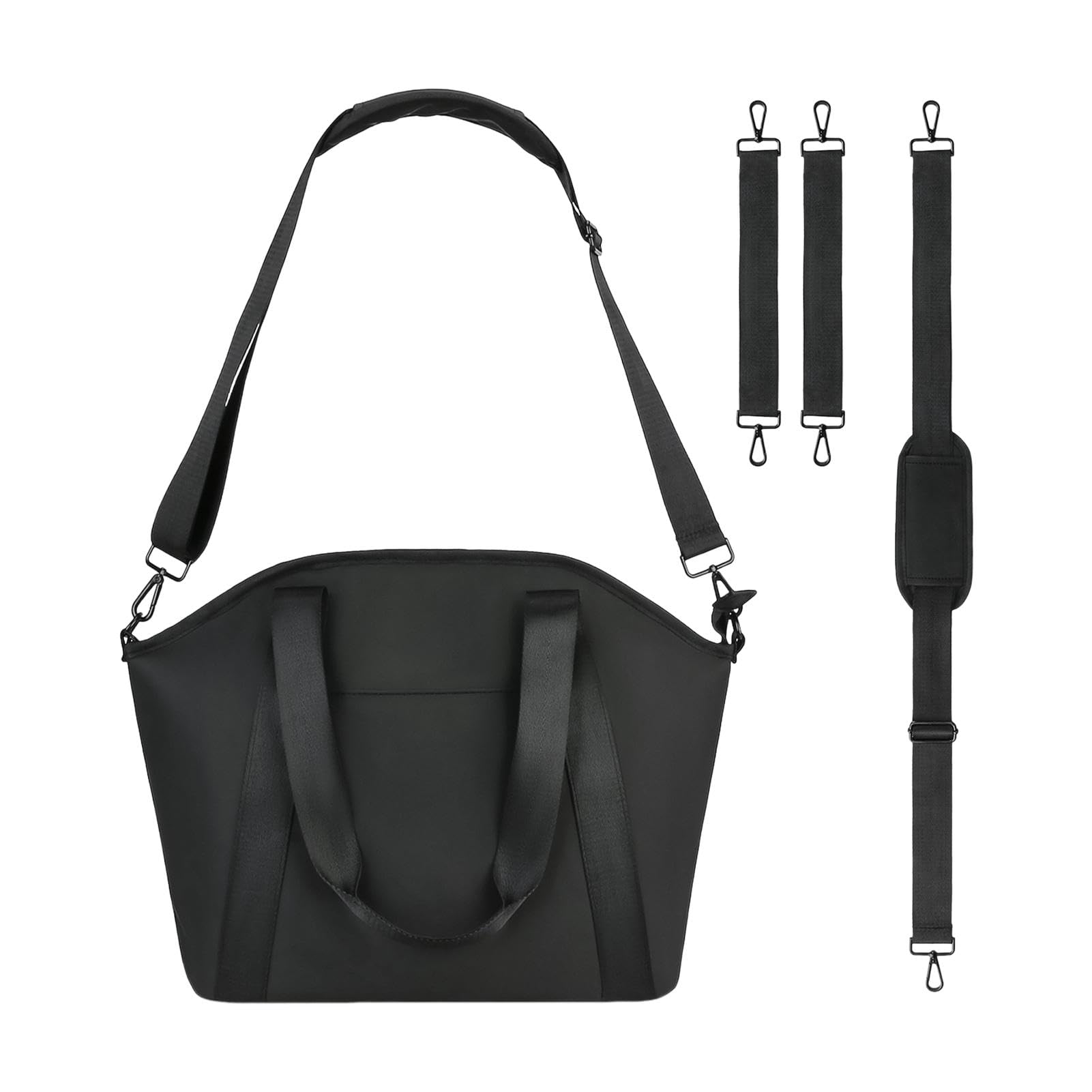 Borsa per pannolini per passeggino, borsa impermeabile per riporre | oggetti, borsa per mamma con portabottiglie, borse per pannolini con tracolla, borsa per pannolini di grande capacità, borsa
