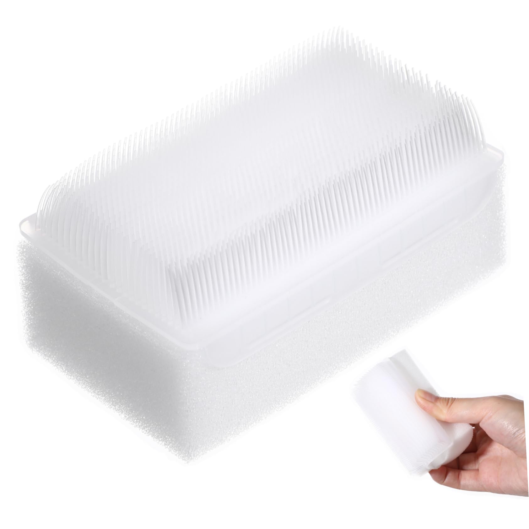 HOUDERCO Wilbarger Sensory Defensiveness Brush White Corn Brush for Special Needs Sensory Integration Therapy for Home Clinic Use Promotes Calming Reduces