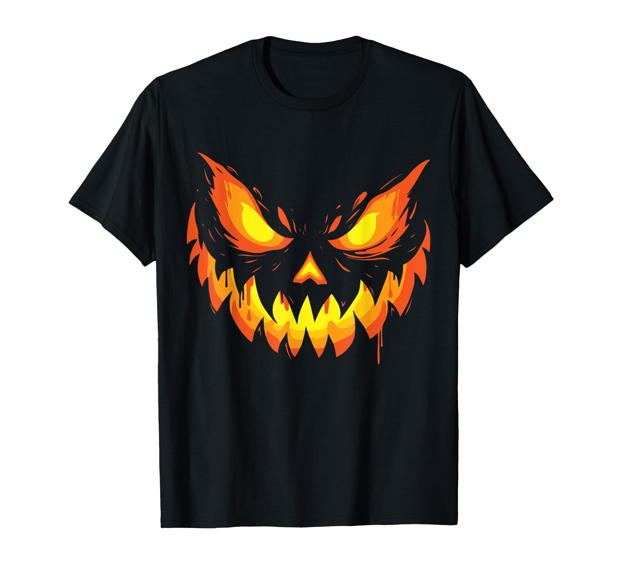 jackolantern halloween shirts for menJack O Lantern Scary Carved Pumpkin Face Halloween Boys Mens T-ShirtOEKO-TEX STANDARD 100
