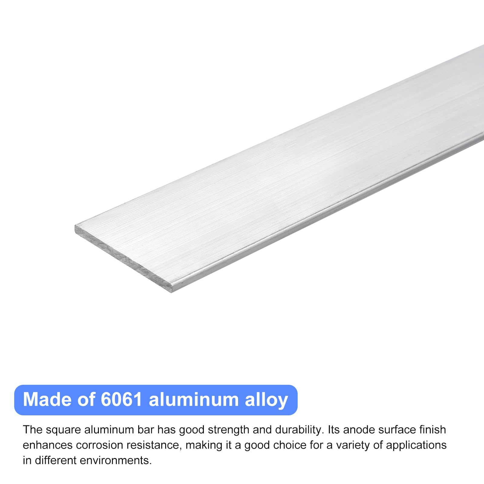 Aluminium Flachstangen 3mm - 2 Stück 305x40mm