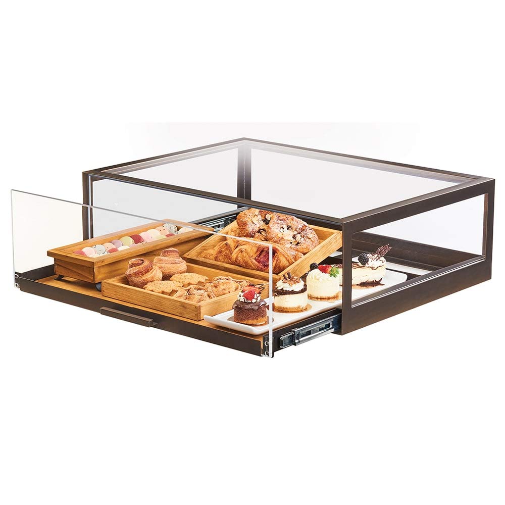 Single Pull Out Drawer Case by CAL-MIL – metal, Model 3694-84