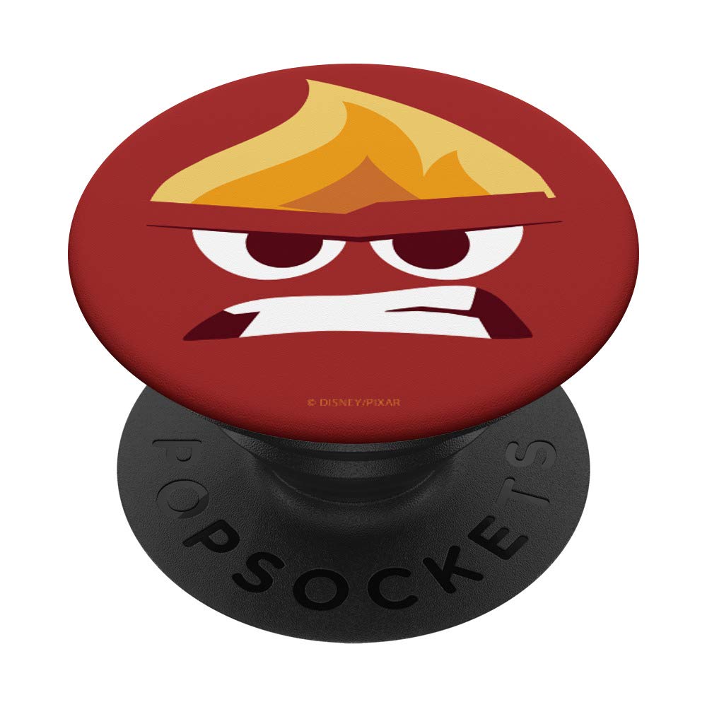 DisneyPixar Inside Out Anger Big Face PopSockets Swappable PopGrip