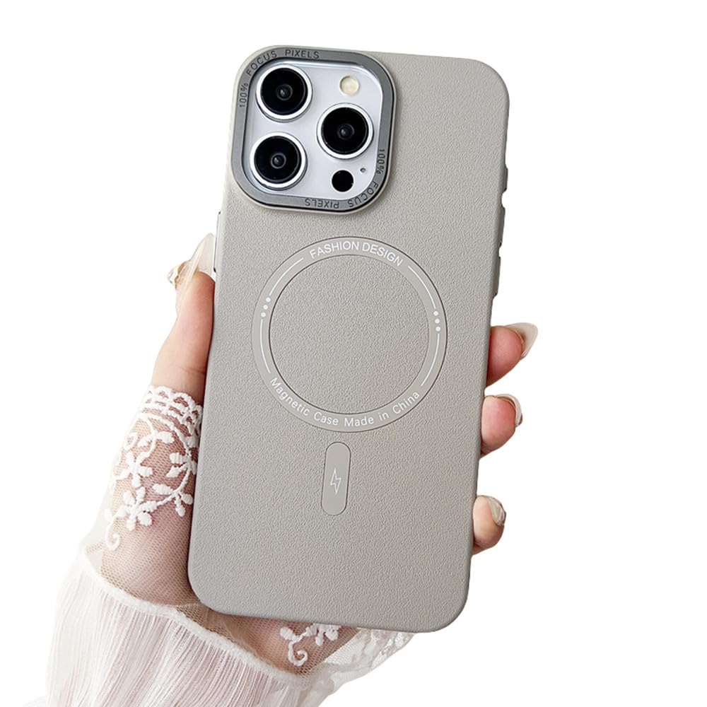 Coque iPhone 13 Pro antichoc grise avec protection anti-chute et induction magnetique