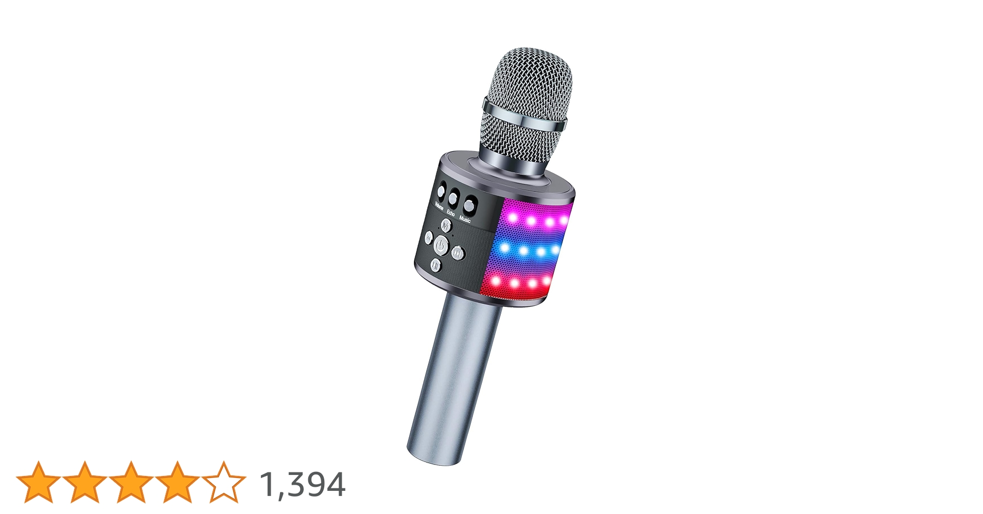 Amazon.co.jp: Verkstar カラオケマイク Bluetooth マイク