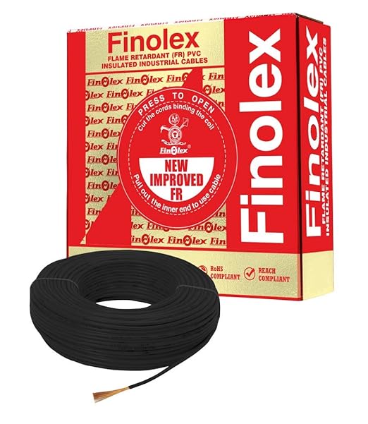 Finolex Cables 2.5 Sq mm Wire 90 m Coil (Black)