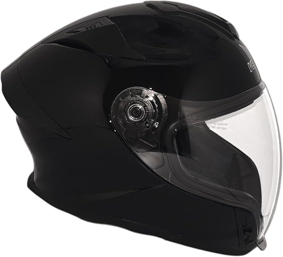 Vega AIR GPX Full face Helmet (X-Large, Gloss Black)