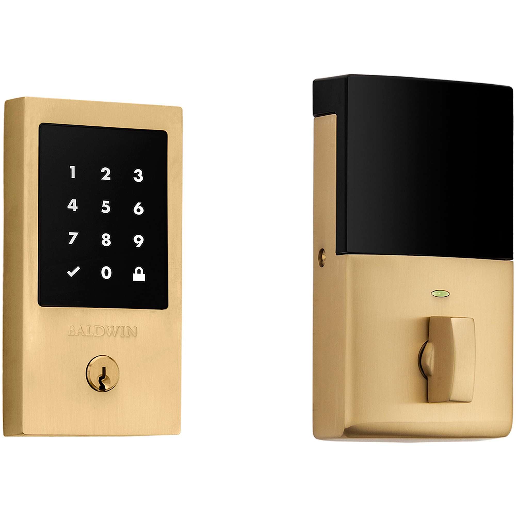 Baldwin 8225.ZW Touchscreen Minneapolis Z-Wave Deadbolt - Vintage
