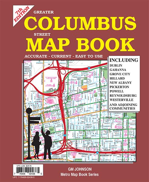 Columbus Ohio Street Map Book / Atlas