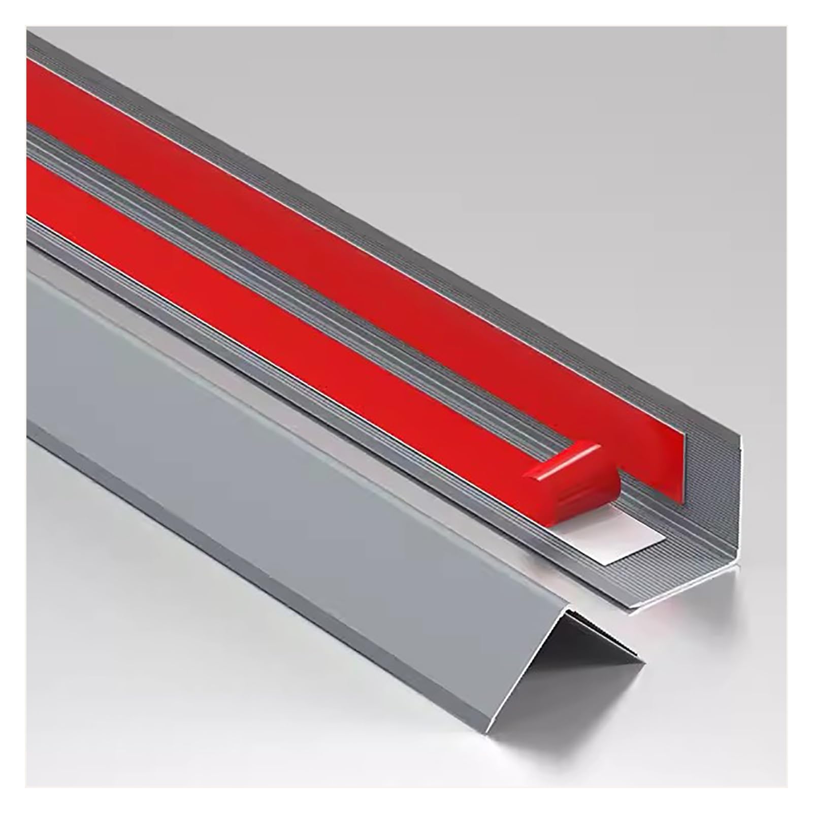 Generic Aluminum Alloy Corner Guard, 90 Degree Angle Trim Wall Corner Guard Edge Protector, Office Home School Corner Edge Protection Decorative Strip(Gray,1.5x150cm/0.6x59in - View #5