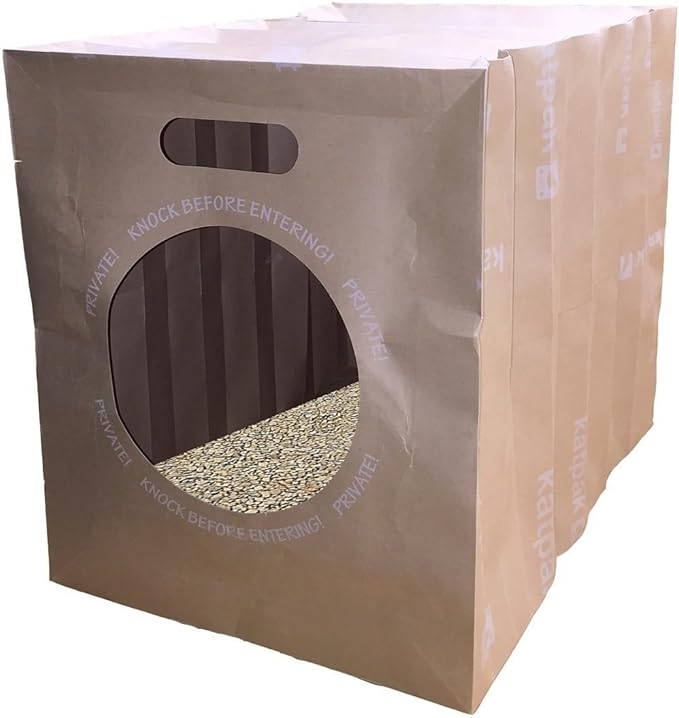 Katpak Disposable Cat Litter Tray x 5 Amazon.co.uk Pet Supplies