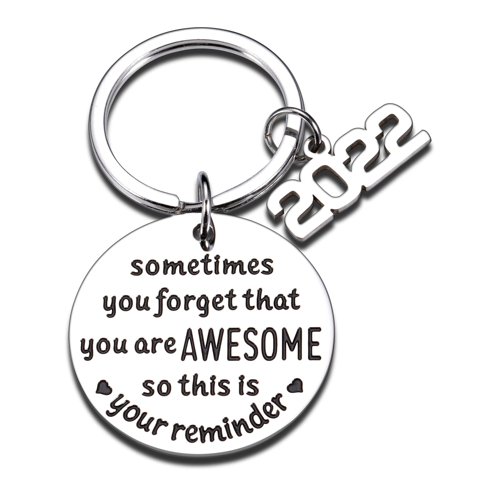 Inspirational Gifts for Women Back to School Gifts Keychain End of Year Teacher Gifts from Students Graduation Gifts for Teen Boys Girls Birthday Gifts for Coworker Friends Female Male Employees Boss