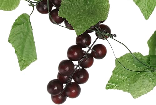 Miniatura 3 de Frobea 6 guirnaldas artificiales de vid de uva para decoración de frutas