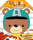  Je colorie mes amis les pilotes - Avec gommettes géantes - Coloriage silhouetté - Dès 3 ans