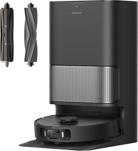 DREAME L40s Ultra AE Robot Aspirador y Trapeador Combo, succión de 19,000 Pa, caja de polvo de vaciado automático, trapeador flexible y tabla de