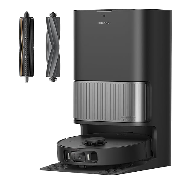 DREAME L40s Ultra AE Robot Vacuum and Mop Combo, 19,000Pa Suction, Self Emptying Dust Box, Flexible Mop & 167℉ Self Cleaning Washboard, Diverse Brush Selection, All-in-One Station, Auto Refill