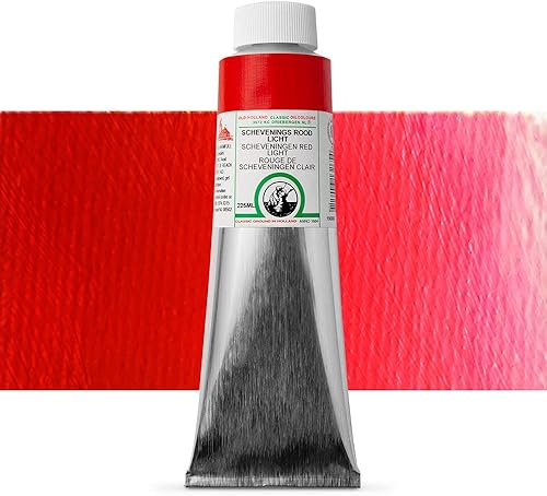 Old Holland Color al óleo clásico - Scheveningen Luz Roja 7.6 fl oz Tubo 7.6 fl oz Tubo