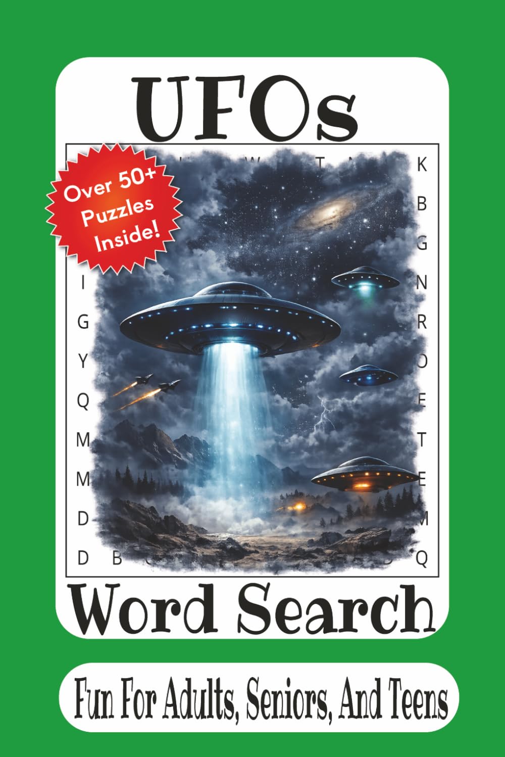 UFOs Word Search: 55 Out-Of-This-World Puzzles For Curious Minds