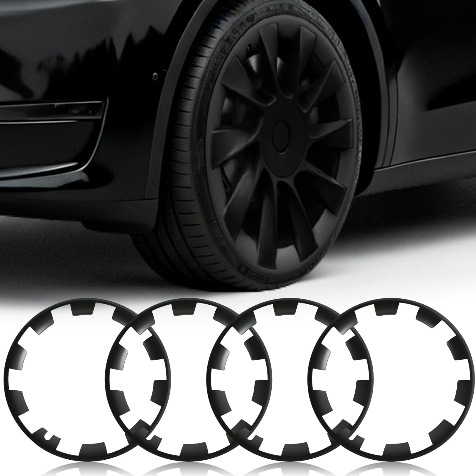 Lumlazni Wheel Rim Protect for Tesla Model Y
