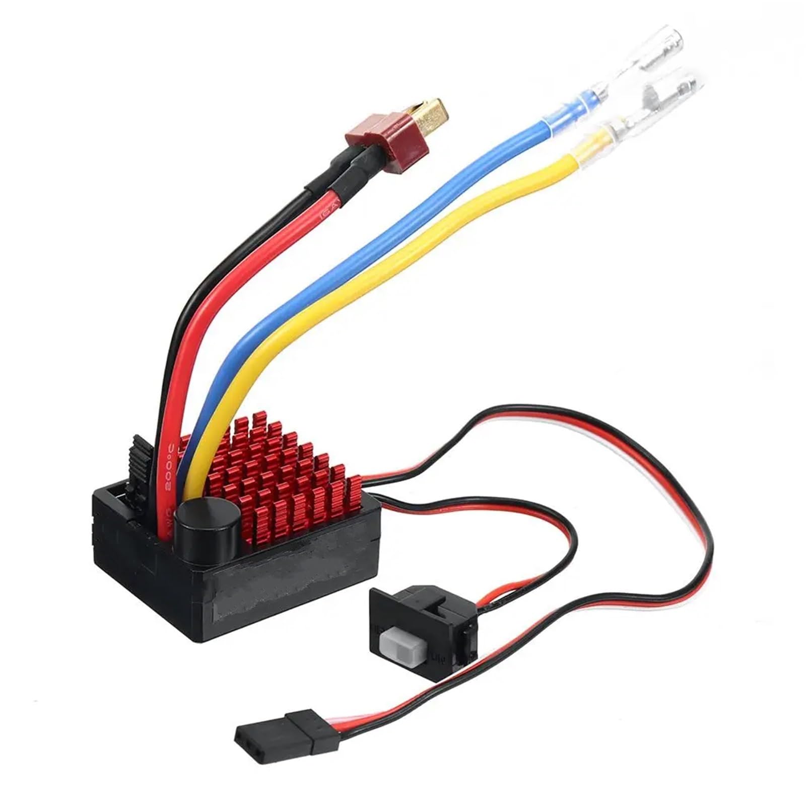 para 6860 Cepillado ESC 60A Controlador Velocidad Oruga Impermeable con BEC RC Vehículos Modelos Coches Piezas Accesorios Camiones Repuesto RC Controlador ESC