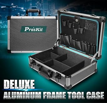 Pro'sKit Tools Solutions PK-1938M Professional Telecom & Networking Tool Kit Computer & Networking Surveillance System Installation & Maintenance(PK-1938M)