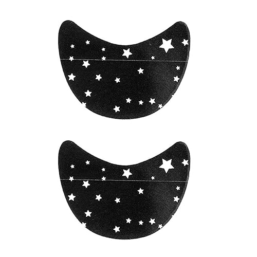 50 protectores de sombra de ojos, plantilla de sombra de ojos, almohadillas de sombra de ojos, sin pelusa para delineador de ojos, extensiones de