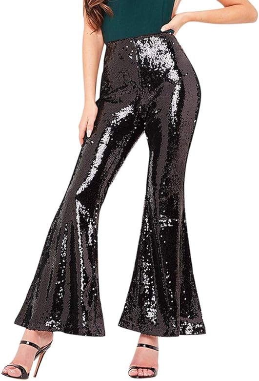 Glitzer hose mit schlag Clearance