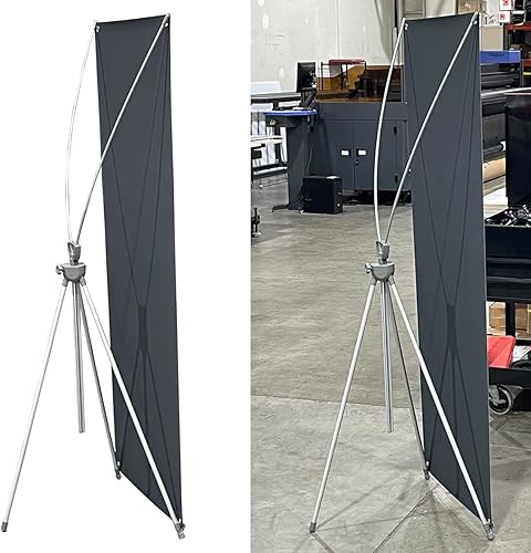 Miniatura 4 de 4UMedia&Displays - Soporte para pancartas prémium para exteriores e interiores, disponible en 24 x 63 pulgadas, 24 x 72 pulgadas, con base de agua