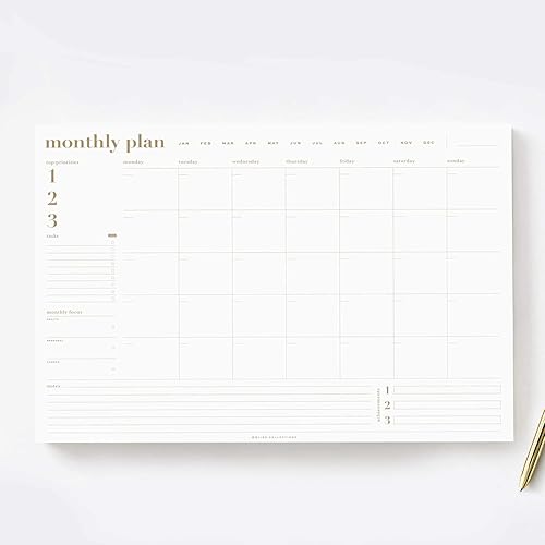 Miniatura 9 de Bliss Collections - Agenda diaria, calendario de autocuidado equilibrado, organizador, registro de productividad para metas/tareas/notas/listas