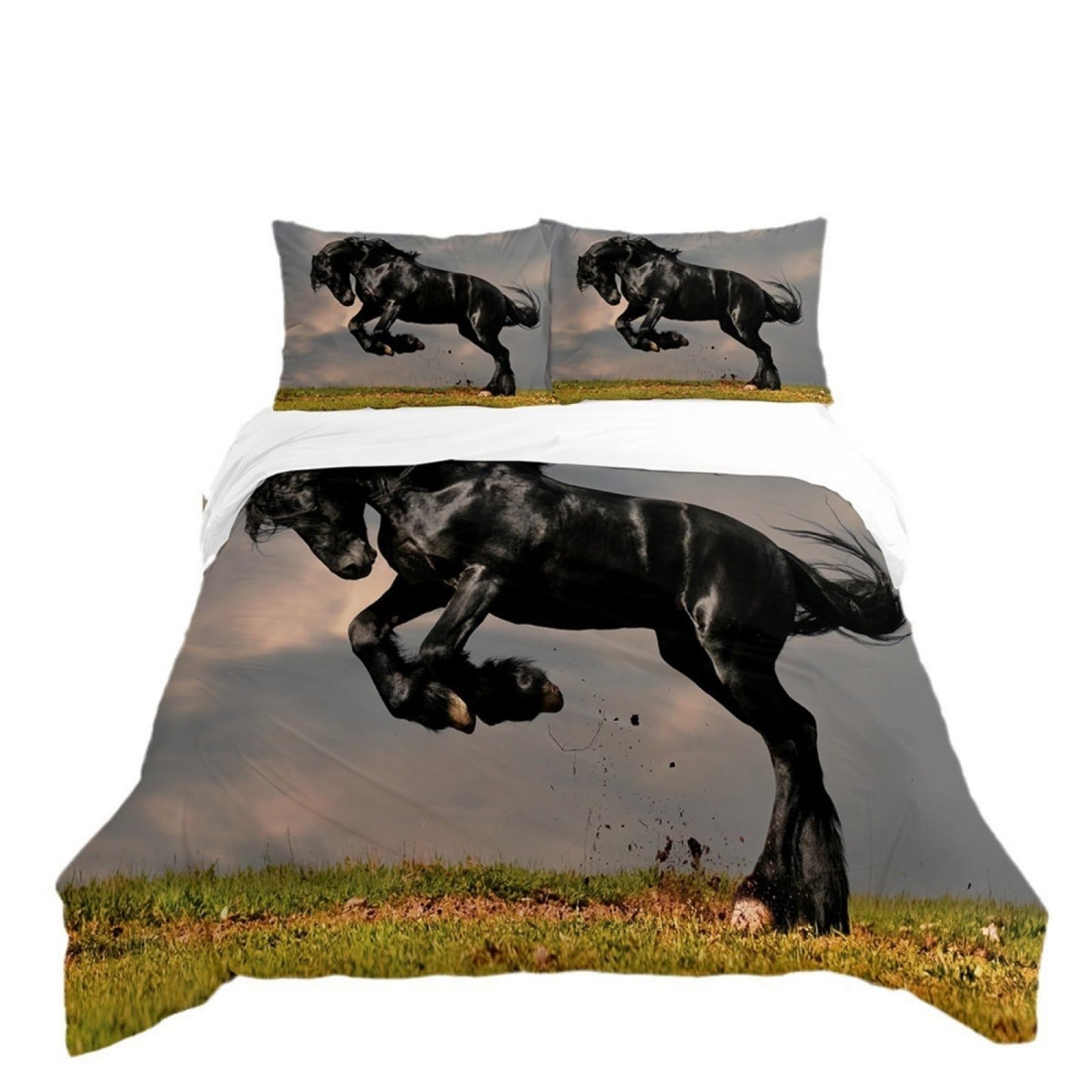 King Size Duvet Cover Sets Black Green King Size Bedding