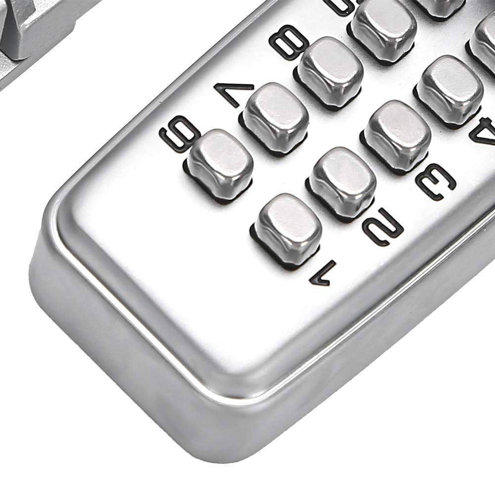 Akozon Serratura per porta, codice meccanico, serratura a password digitale, armadietto elettronico impermeabile, tastiera impermeabile per la sicurezza della casa