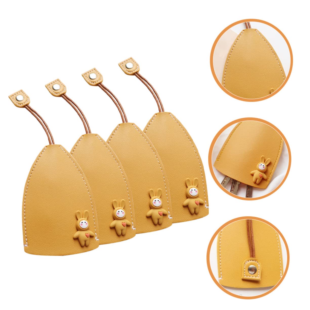 SOLUSTRE 12piezas Funda De Llaves De Coche De para Mujer De Elegante y Diseño y Resistente para Almacenamiento Seguro