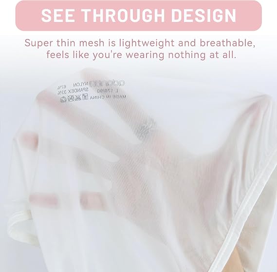 Meshal Sheer Men's Bikini Briefs Silky Smooth Sexy Seamless Lingerie See Through Bulge Ball Pouch Underwear