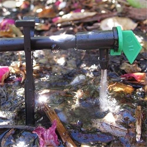 Miniatura 6 de 200 estacas de plástico para riego por goteo para manguera de tubo de 14 de pulgada, soporte de manguera de riego de 47 o 35 y emisoreskits de riego