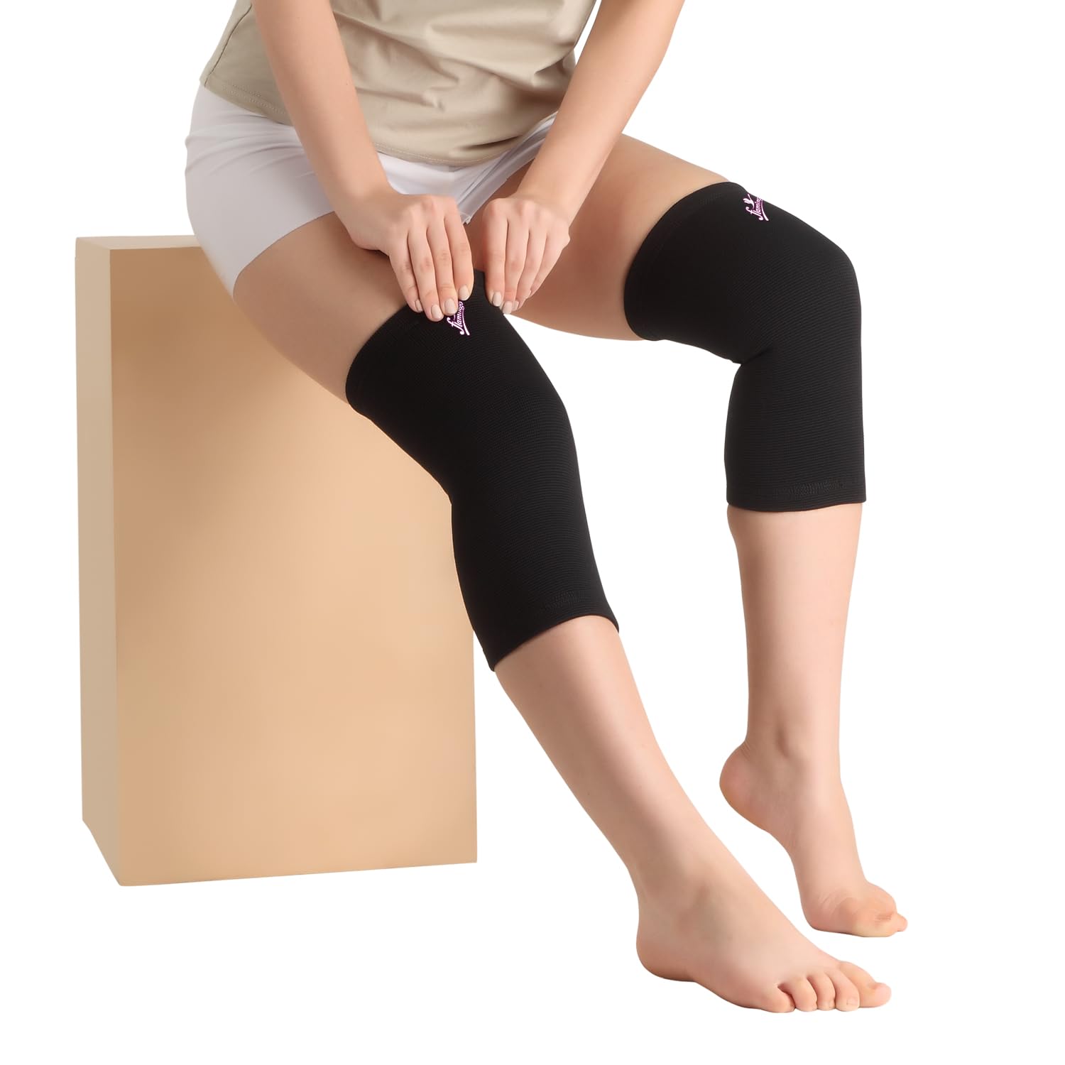 Flamingo Knee Cap | knee cap support pair for sports, joint pain relief, Athletics | Knee Cap for Men and Women | Color-Black | Size-XL (B09HQ5N3BG) Amazon Price History, Amazon Price Tracker
