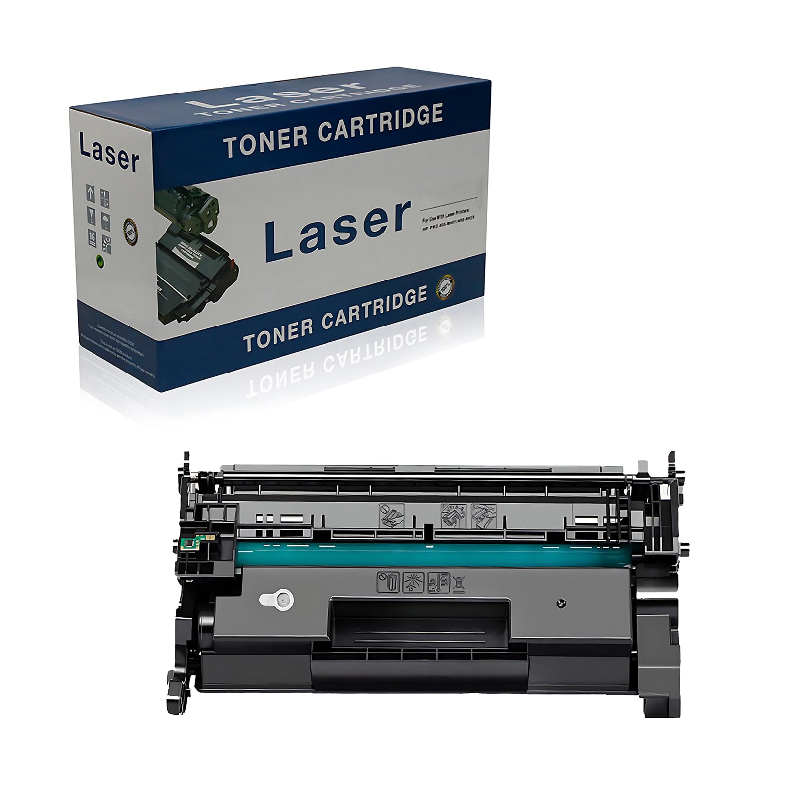 Compatible Cartouche De Toner De Remplacement pour HP 26A CF226A pour avec HP Laser Pro M402DN M402N M402DW MFP M426DW M426FDN M426FDW Imprimante (Noir-3100 Pages),1 Pack