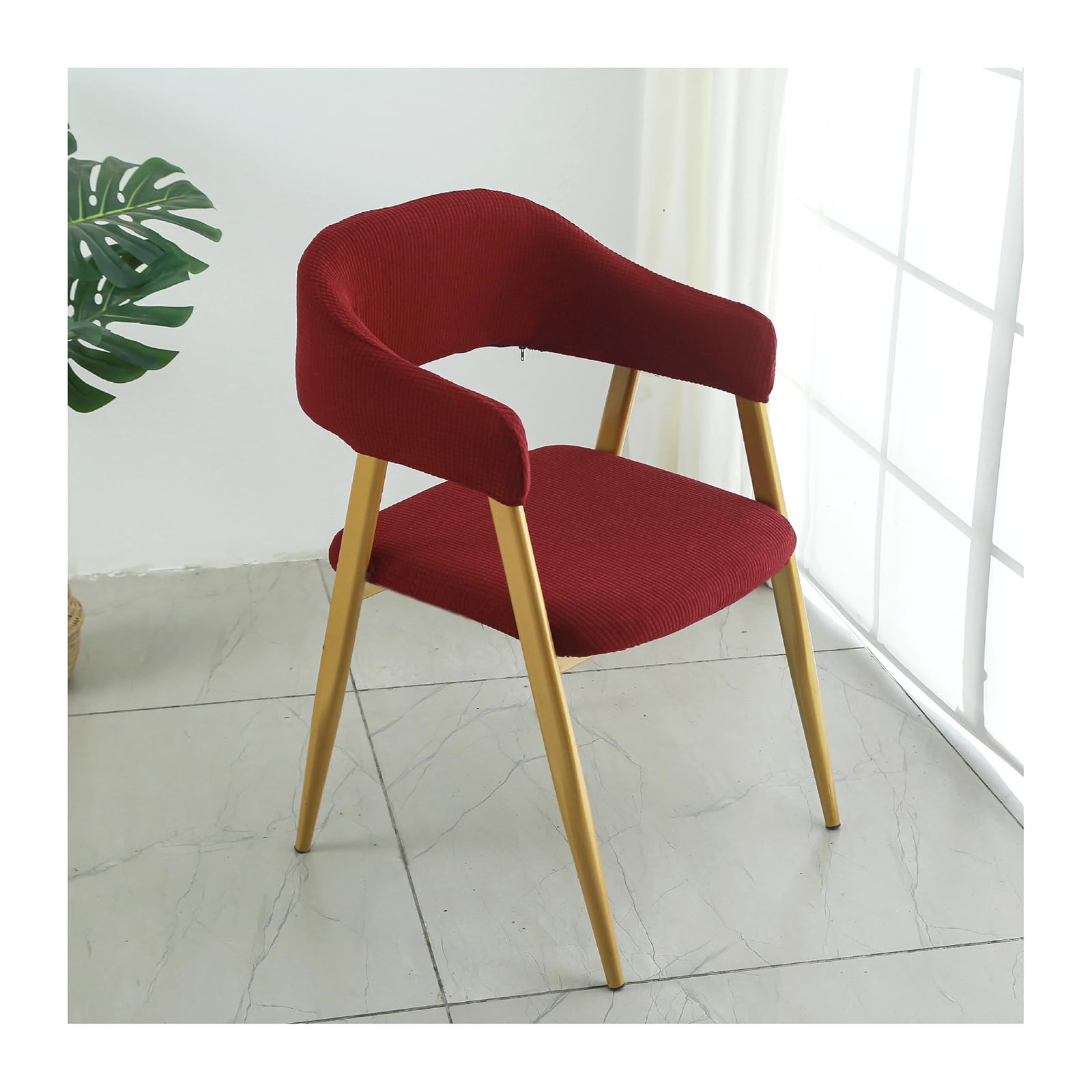 Housses de chaise de salle à manger lavables pour protéger les fauteuils des taches