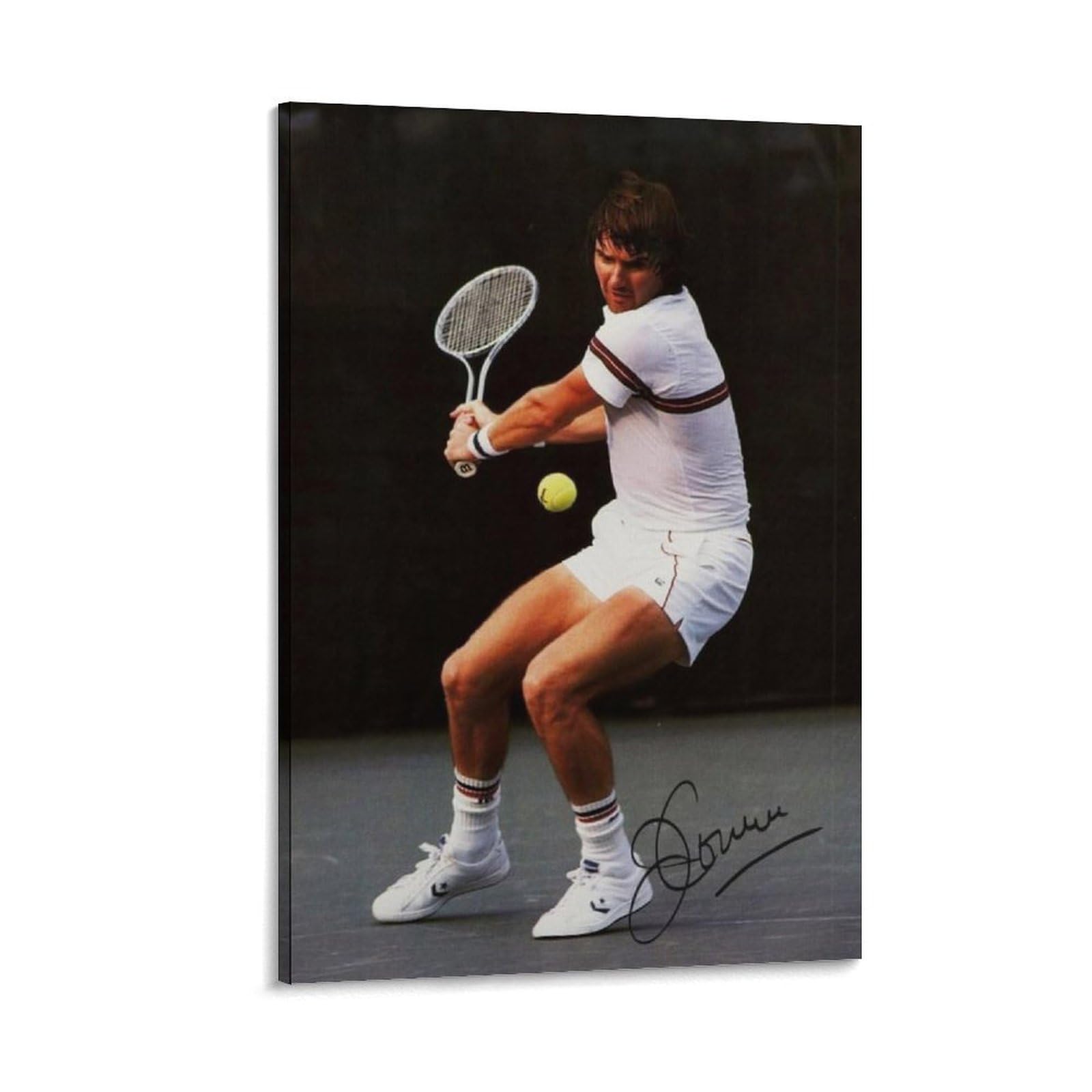 ASUIU Jimmy Connors Canvas Poster Poster Painting Canvas Wall Art Living Room Posters Painting 24x36inch(60x90cm)
