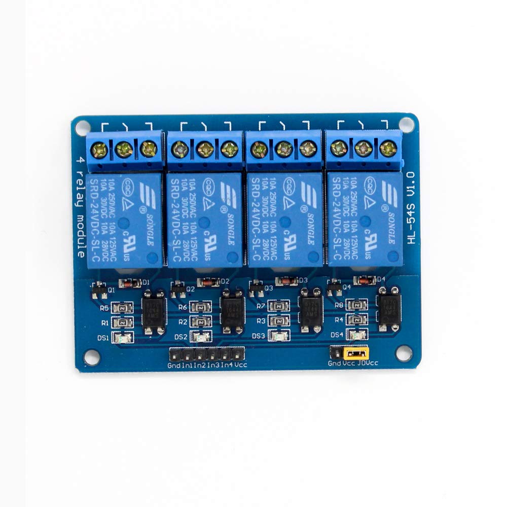 See full amazon price history chart for Super Debug 4 Channel 5V 10A Relay Control Board Module with Optocoupler PIC AVR ARM Super Debug 4 Channel 5V 10A Relay Control Board Module with Optocoupler PIC AVR ARM (B082336HPK) Amazon Price History, Amazon Price Tracker