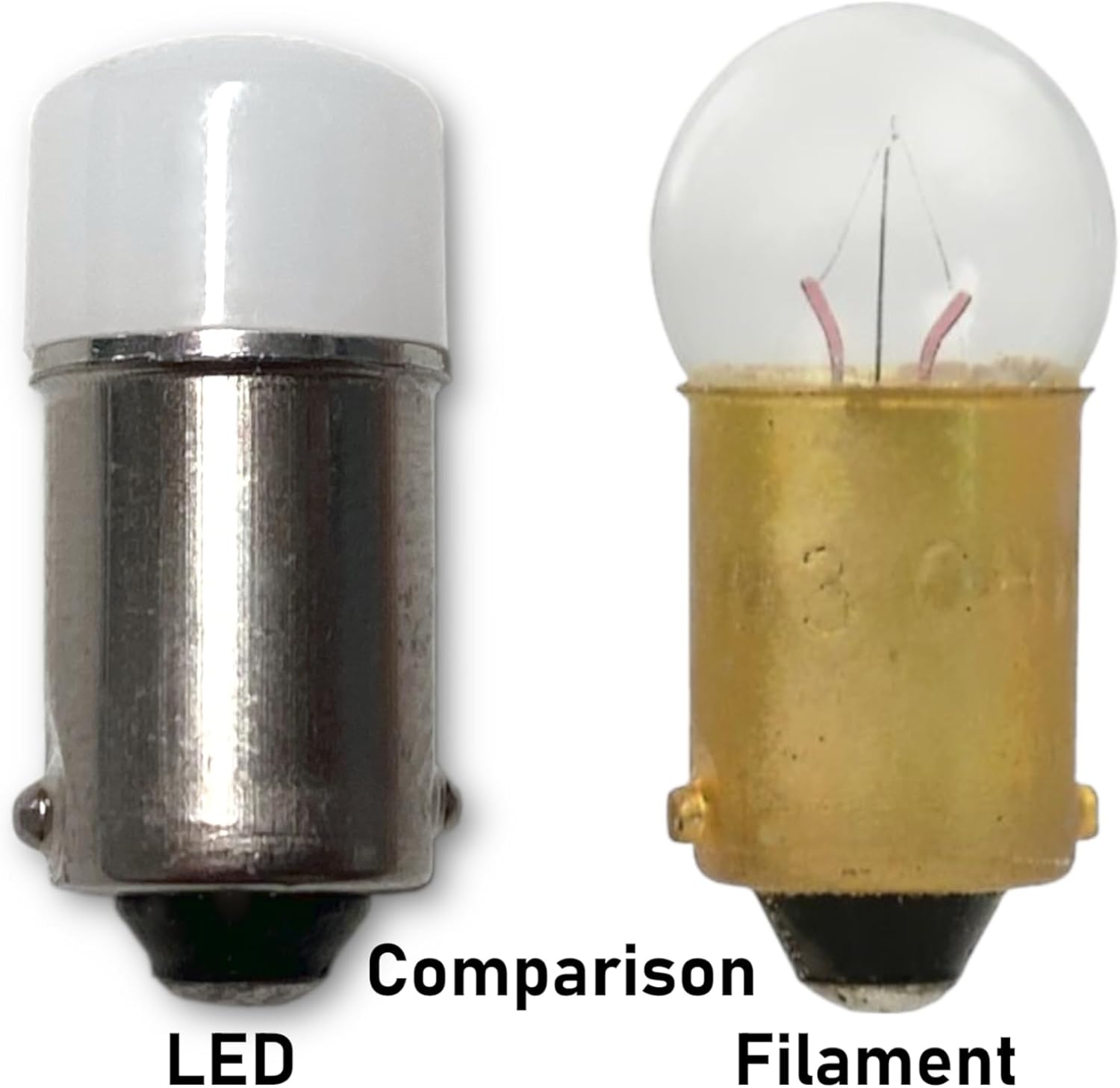 #53, 1895, 57, 182, 363 LED Flood Replacement Ba9s Base | Bulb Shape: G4-1/2 (10-Pack; Blue)